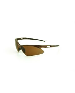 SRW50017 image(0) - Jackson Safety Safety Glasses - SG+ Series - Brown Lens - Brown Frame - Hardcoat Anti-Scratch - Outdoor