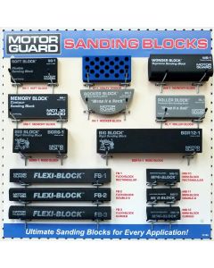 Motor Guard SANDING BLOCK DISPLAY