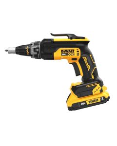 DWTDCF630D2 image(0) - DEWALT 20V MAX* XTREME Cordless Brushless Drywall Screwgun Kit (2) Lithium Ion Batteries with Charger