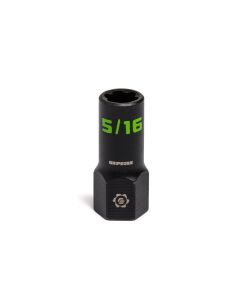 GETXAS26 image(0) - Grip Edge Tools 5/16" 1/4" Dr RPT Socket Extractor with FORS (Standard Length)