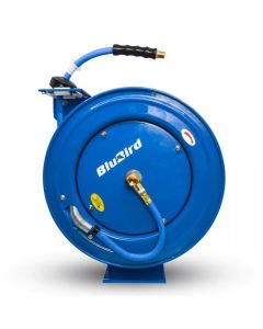 BLBBBRHD1225 image(0) - BluBird Rubber Air Hose Reel Assembly SA 1/2" x 25'