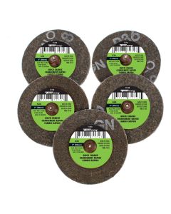 Forney Industries Quick Change Sanding Disc, 36 Grit, 2 in (5-pack of Forney 71743)