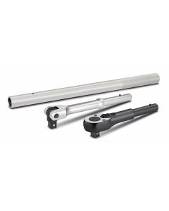 TIT64143 image(1) - Titan Titan Bar-X&trade; 3pc. 3/4-in. Drive Interchangeable Ratchet and Breaker Bar  Set