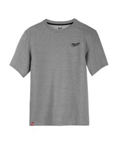 MLW603G-XL image(1) - Milwaukee Tool HYBRID WORK TEE  - SS GRAY XL
