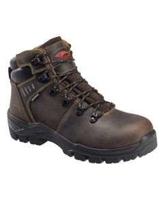 FSIA7401-10M image(0) - Avenger Work Boots Foundation - Men's Boots - Carbon Nano-Fiber Toe - IC|EH|SR|PR - Brown/Black - Size: 10 - D - (Regular)