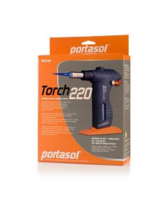 PTLGT220R image(0) - Portasol Red Med  Butane Torch 50-220 Wa