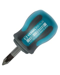 Vessel Tools No.920 MEGADORA Stubby Screwdriver PH1x25
