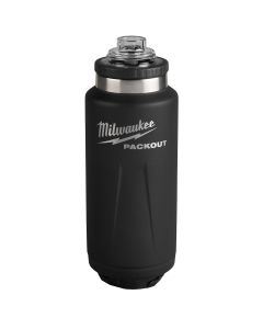MLW48-22-8397B image(2) - Milwaukee Tool PACKOUT 36oz Insulated Bottle with Chug Lid