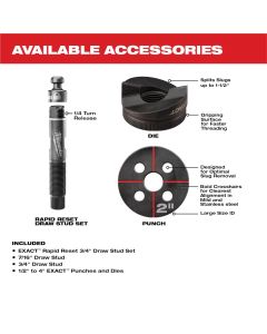 MLW2677-04 image(6) - Milwaukee Tool M18 FORCE LOGIC 6T Knockout Tool 1/2" - 4"