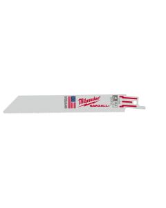 MLW48-01-2186 image(1) - Milwaukee Tool 6" 24 TPI   SAWZALL Blades (Bulk - 25 Pk)