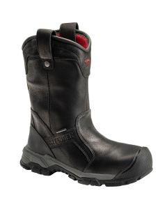 Avenger Ripsaw Wellington Series - Men's Boots - Aluminum Toe - IC|EH|SR|PR - Black/Black - Size: 8.5W