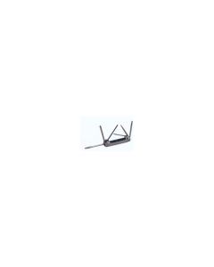 EKL22451 image(0) - Eklind Tool Company SCREWDRIVER KEY SET 5 PC FOLDING