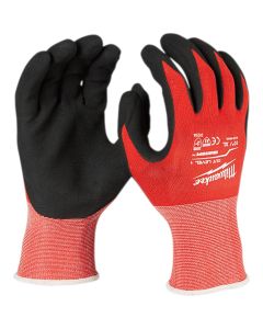 MLW48-22-8903 image(0) - Milwaukee Tool Cut Level 1 Coated Nitrile Dipped Gloves - XL
