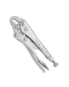 KTI58705 image(1) - K Tool International Pliers Locking Curved-Jaw 5 in.