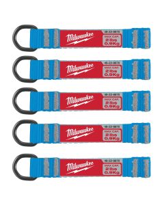 MLW48-22-8870 image(0) - Milwaukee Tool 5pc 2lb D-Ring Web Attachment
