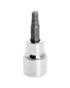 WLMW38877 image(0) - Wilmar Corp. / Performance Tool 3/8" Drive 3/16" Hex Bit Socket