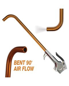 IPA8056 image(0) - Innovative Products Of America The Air-Bender® Blow Gun reaches hard-to-access areas with a focused, high-pressure, 90° angle output