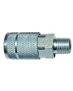 AMFC1-10 image(0) - Amflo 1/4 " Coupler 1/4" Male Threads Automotive T Style- Pack of 10