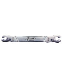 SRRRLW0809 image(0) - S.U.R.&R.  8mm (5/16 Inch) & 9mm (11/32 Inch) Line Wrench