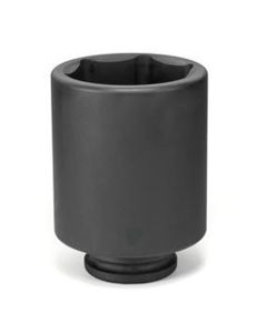 GRE6074D image(0) - Grey Pneumatic 1-1/2" Drive x 2-5/16" Deep Socket