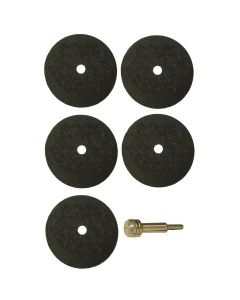 SGT94970 image(0) - SG Tool Aid Five 1/16" Cut-Off Wheels with Arbor