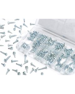 WLMW5220 image(0) - Wilmar Corp. / Performance Tool 200 Piece Hex Head Self Drilling Screws