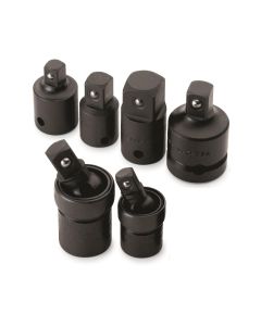 SKT4519 image(0) - S K Hand Tools 6PC IMPACT UNIVERSAL/ADAPTER SET