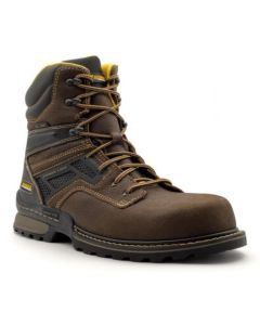 SRWA8710-7.5W image(0) - Avenger Work Boots A-MAX DOZER &hyphen; Men�s High Top Boots - Composite - CT|EH|SR|WP  &hyphen; Brown - Size: 7.5 - E - (Wide)