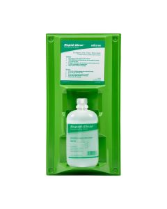 SRWS90332 image(0) - Sellstrom Sellstrom - 32 oz Single Rapid-Clear eyewash bottle station