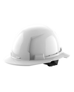 MLW48-73-1101 image(0) - Milwaukee Tool BOLT White Full Brim Hard Hat w/4pt Ratcheting Suspension (USA) - Type 1, Class E