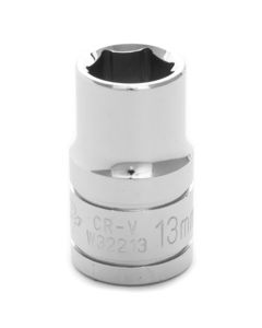 WLMW32213 image(0) - Wilmar Corp. / Performance Tool 1/2" Dr 6pt Std. Socket 13mm