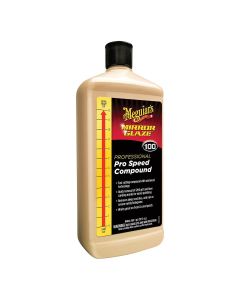 MEGM10032 image(1) - Meguiar's Automotive M100 Mirror Glaze Pro Speed Compound, 32 oz.