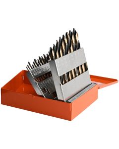 KNK21KK10 image(0) - KnKut KnKut 21 Piece Jobber Length Step Point Drill Bit Set 1/16"-3/8" by 64ths