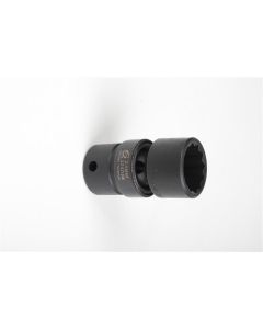 SUN224ZUM image(0) - SUNEX 1/2" Dr. 24mm 12 Point Deep Universal Impact socket