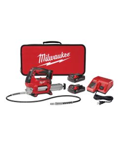 MLW2646-22CT image(0) - M18 CORDLESS 2-SPEED GREASE GUN (2) BATT KIT