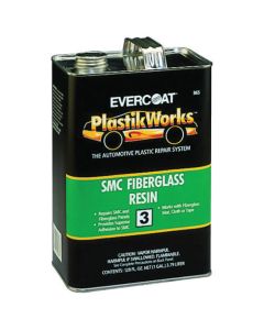 Fibre glass Evercoat 100865 SMC Fiberglass Resin, 1 gal Can, Yellow, Liquid