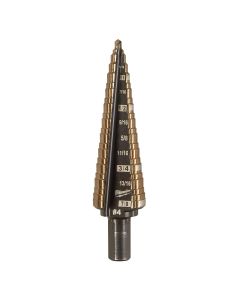 MLW48-89-9284 image(0) - Milwaukee Tool Cobalt Step Drill Bit #4 (3/16-7/8")