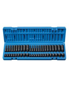 GRE9748 image(0) - Grey Pneumatic 1/4" Dr. Std. & Dp. Fractional& Metric Master Set