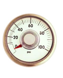 MIL638-7 image(0) - Milton Industries Gage 0-160 P.S.I. 1/8"-27 NPT