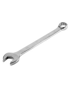 KTI41819 image(0) - K Tool International Wrench 19mm Combination 12 Point 15 Degree Hi Polish