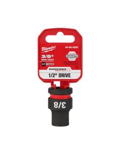 Milwaukee Tool SHOCKWAVE Impact Duty  1/2"Drive 3/8" Standard 6 Point Socket
