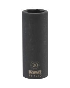 DEWALT Dwmt 6Pt 1/2In Dr Dp Im Skt 20 Mm