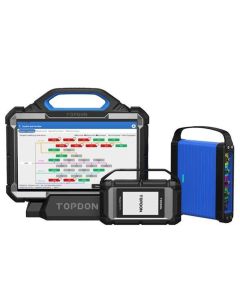TOPPXMAX image(0) - Topdon Phoenix Max w/Scope - 13.3-inch OE-Level Scan Tool, Docking Station & 4 Ch Oscilloscope