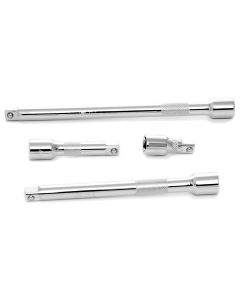 WLMW38152 image(0) - Wilmar Corp. / Performance Tool 4 Piece 3/8" Drive Extension Set