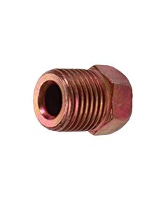 S.U.R.&R. 7/16 Inch-24 Inverted Flare Nut - 50 Pack