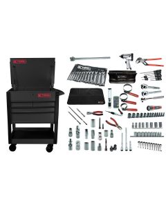 EZGAUTOKIT-BLK image(0) - EZ GARAGE Automotive Bundle Kit BLACK CART