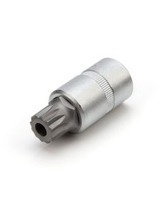 JSP95647 image(0) - J S Products (steelman) 16mm 1/2-Inch Drive 12-Point Triple Square Tamper-Proof Transmission Drain Plug Bit Socket