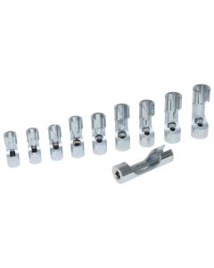 LIS12030 image(1) - Lisle Flare Nut Socket Set, 10 pc.