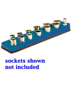 MTS711 image(1) - Mechanic's Time Savers SOC HOL 3/8 MAG BLUE NEON