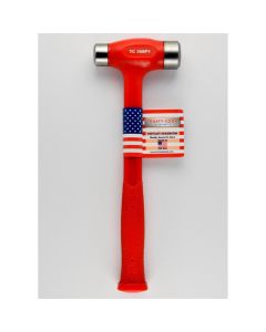 TRUTC36BPF image(0) - Trusty Cook Inc. 36 oz Flat-Flat Dead Blow Hammer - Model TC36BPF - Red